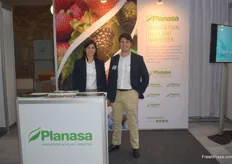 Paula Crespo en Julian Riuja van Planasa.